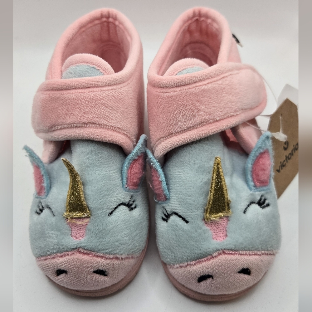 Pink Unicorn Kids Slippers